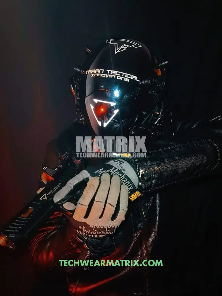 Combat Cyberpunk Helmet