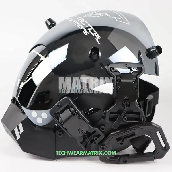 Combat Cyberpunk Helmet