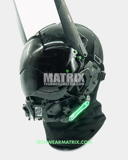 Cyberpunk Bunny Helmet for Futuristic