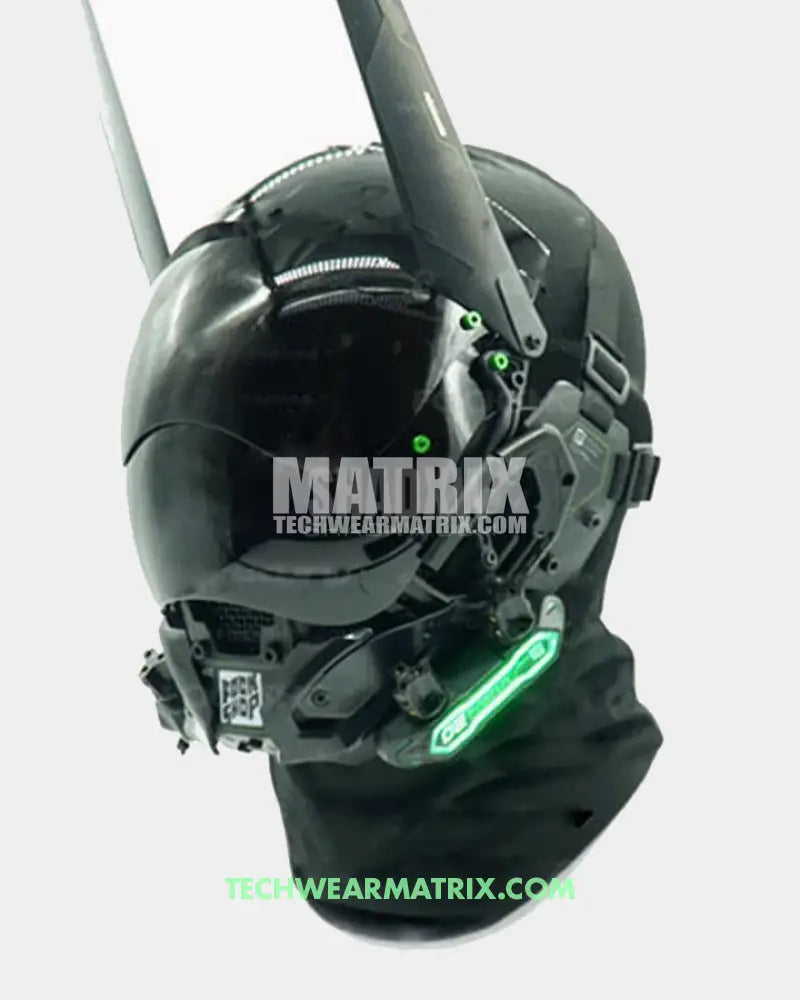 Cyberpunk Bunny Helmet for Futuristic