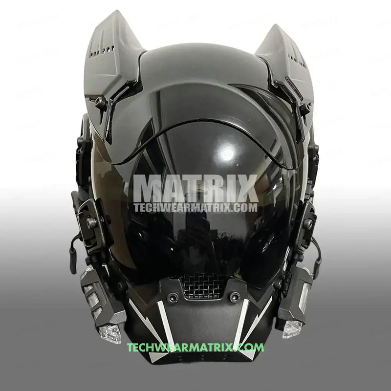 Futuristic Cyberpunk Helmet