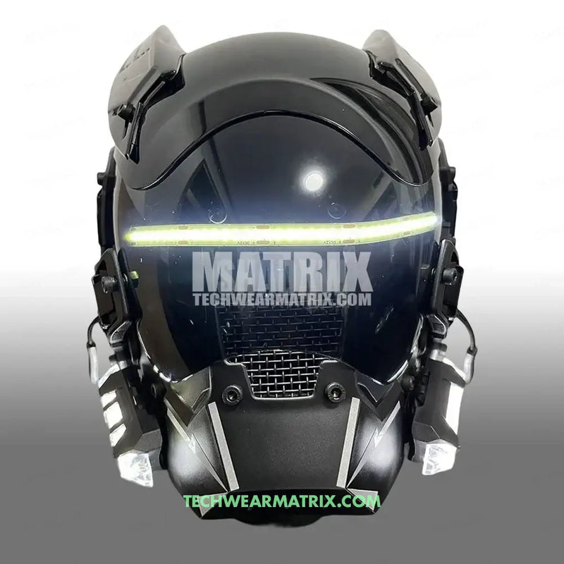 Futuristic Cyberpunk Helmet