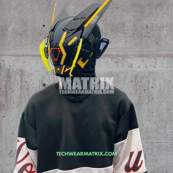 Mecha Cyberpunk Helmet