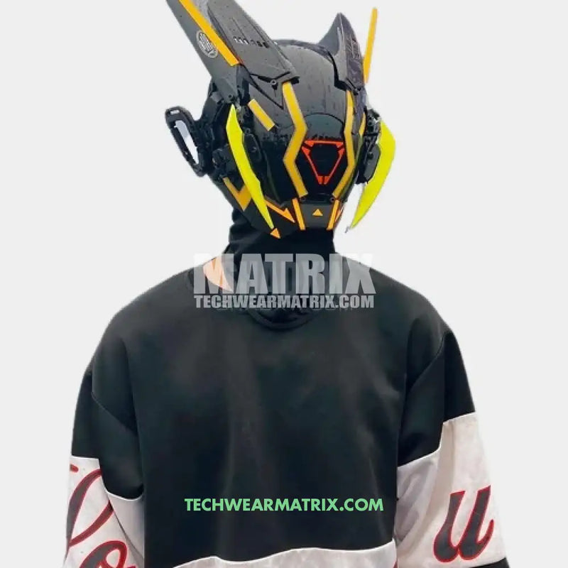 Mecha Cyberpunk Helmet